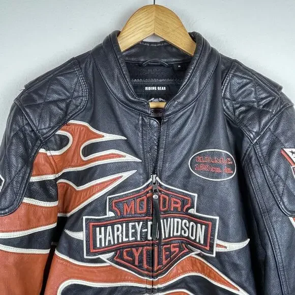 HARLEY-DAVIDSON フレイムスジャケットＭサイズ HARLEY-DAVIDSON フレイムスジャケットMサイズ Women's Harley